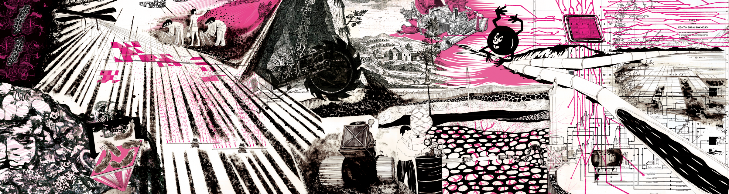 thegreeneyl ausstellungs design Humboldt Universität bahnhof der wissenschaften unter den linden ubahn medienwand grafik