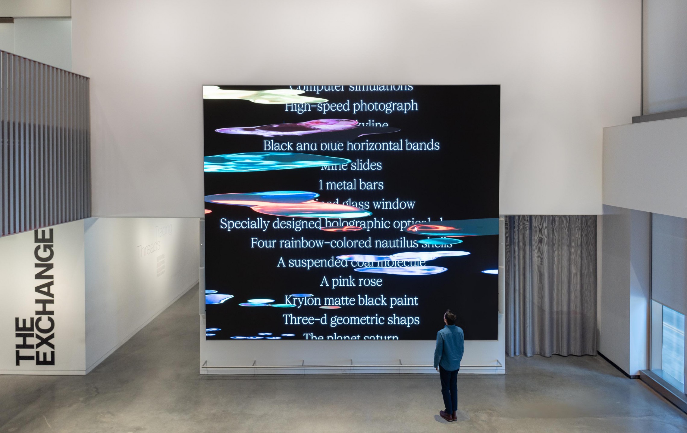 thegreeneyl MIT video installation new york liquid archive