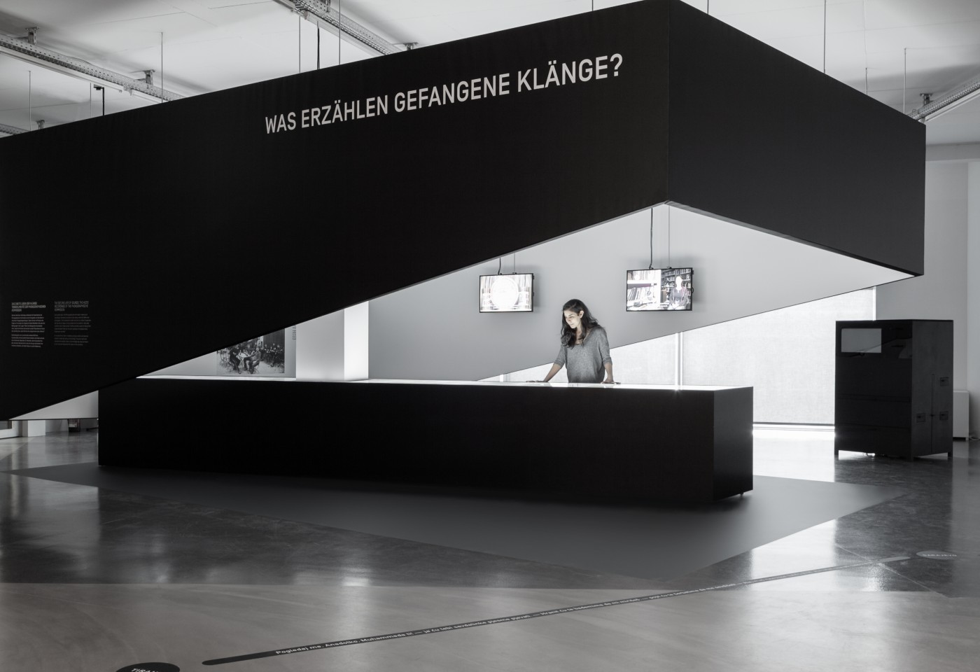 thegreeneyl ausstellungsdesign exhibition design humboldt forum berlin laut musik
