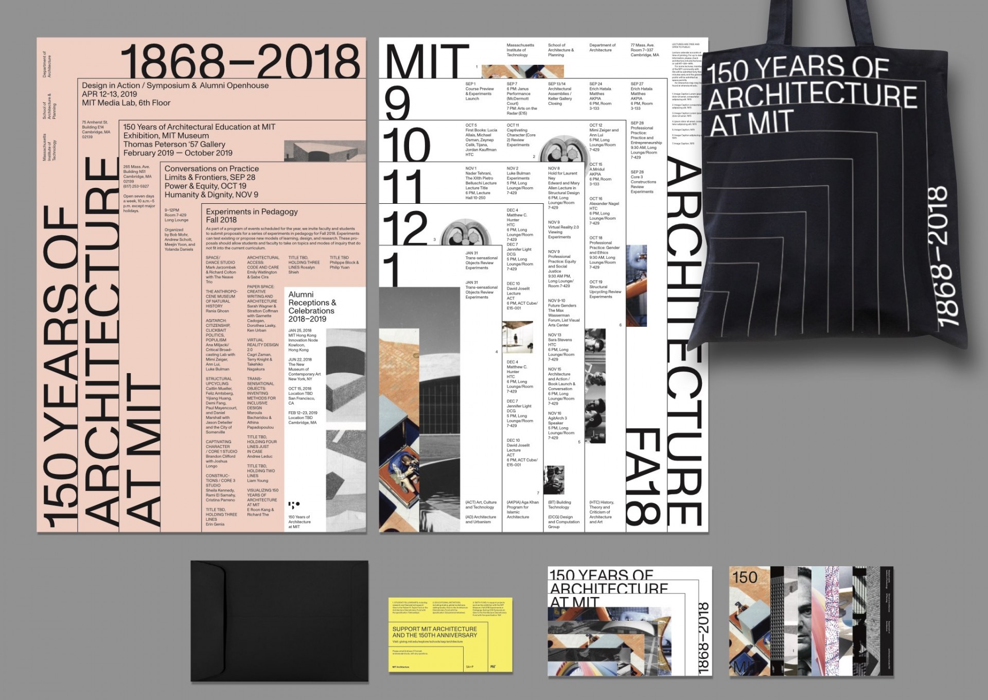 thegreeneyl visual identity at MIT architecture department