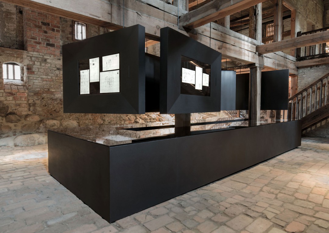 Rauminstallation zu Schinkel und Chorin