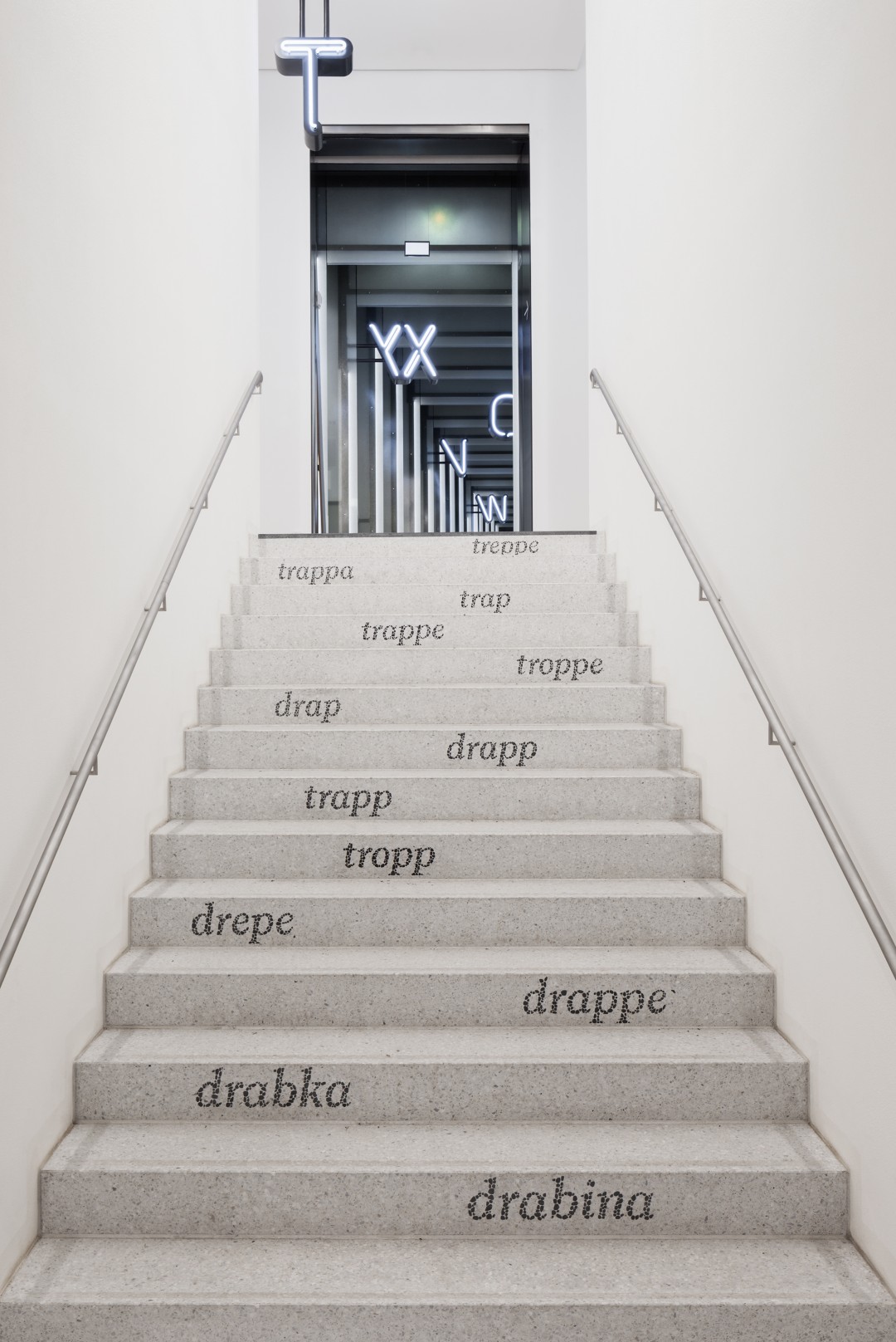 Installation für Grimmwelt Kassel Ausstellung: Eine Etymologie durchschreiten